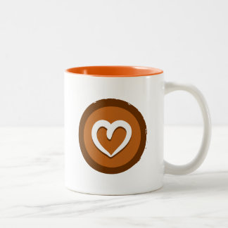 Taza del "corazón" de la yoga