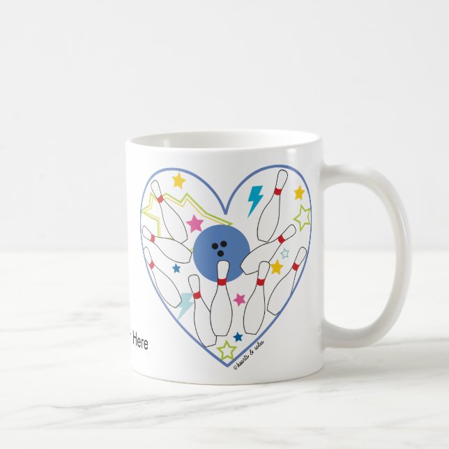 Taza del corazón de los bolos (Derecha)