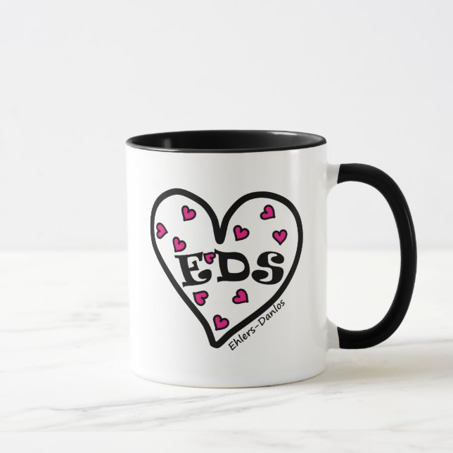Taza del corazón del EDS (Derecha)