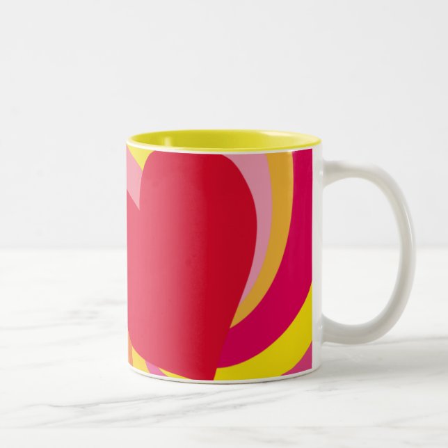 Taza del corazón del verano (Derecha)