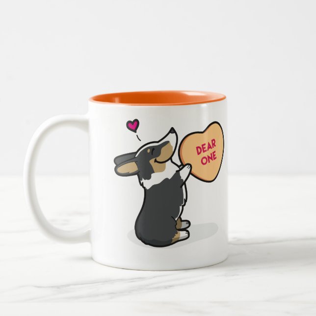 Taza del Corgi-Tri-Col café del 2015-Pembroke de (Izquierda)