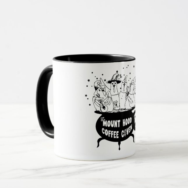 Taza del Coven del café de la capilla del soporte (Anverso izquierdo)
