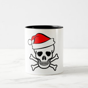 taza del cráneo de santa