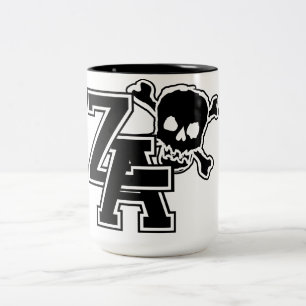 Taza del cráneo del equipo universitario