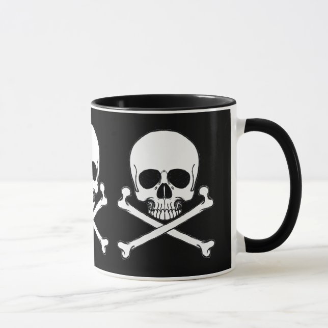 Taza del cráneo del pirata (Derecha)