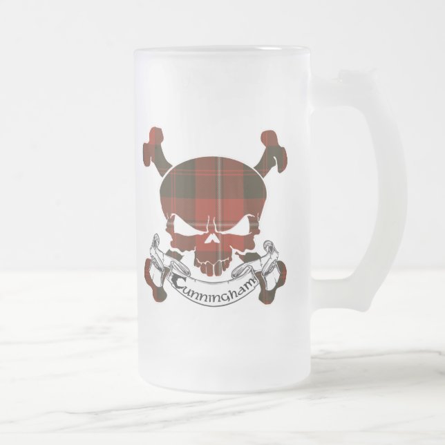 Taza del cráneo del tartán de Cunningham (Derecha)