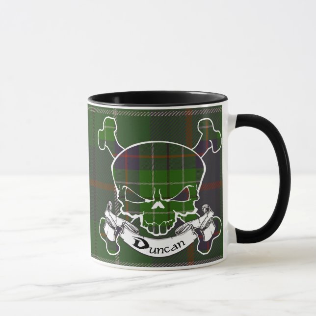 Taza del cráneo del tartán de Duncan (Derecha)