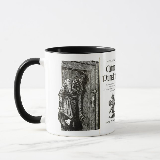 Taza del crimen y del castigo 11oz (Izquierda)