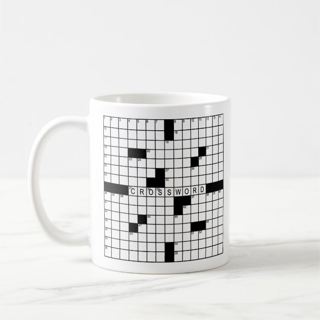 Taza del crucigrama (Izquierda)