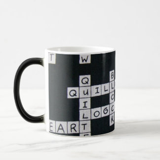 Taza del crucigrama