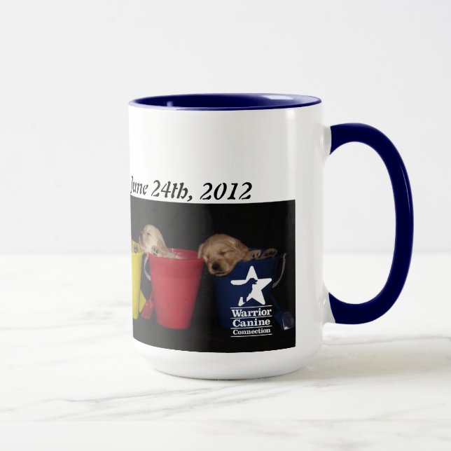 Taza del cubo del perrito (Derecha)
