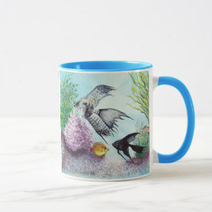 Taza del cuenco de los pescados