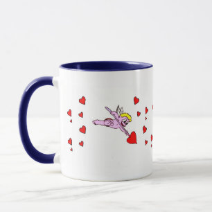 Taza del Cupido del Día de San Valentín