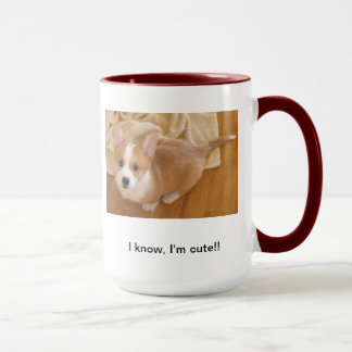Taza del Cuteness del Corgi