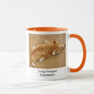 Taza del Cuteness del Corgi