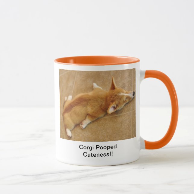 Taza del Cuteness del Corgi (Derecha)