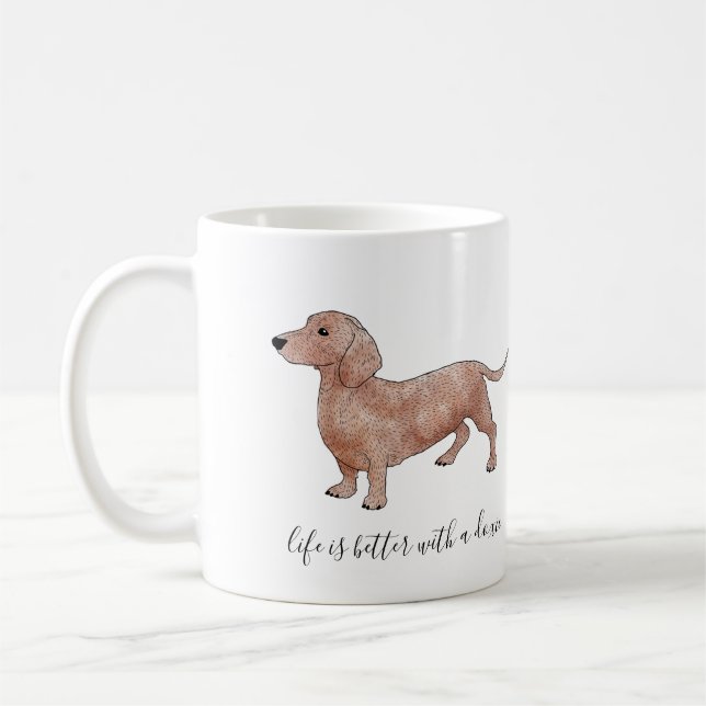 Taza del Dachshund (Izquierda)