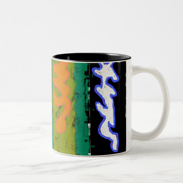 Taza del ~ del arte moderno del ~ de las (Derecha)