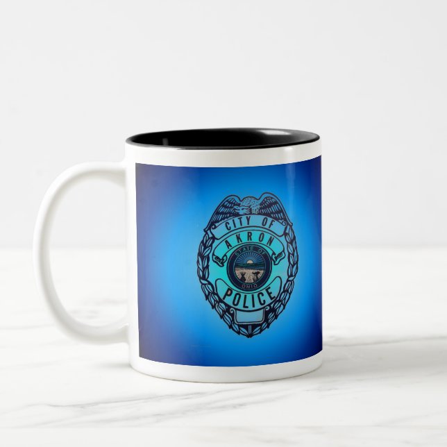 Taza del Departamento de Policía de Akron Ohio (Izquierda)