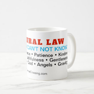 Taza del derecho natural