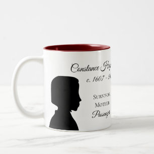 Taza del descendiente de Constance Hopkins