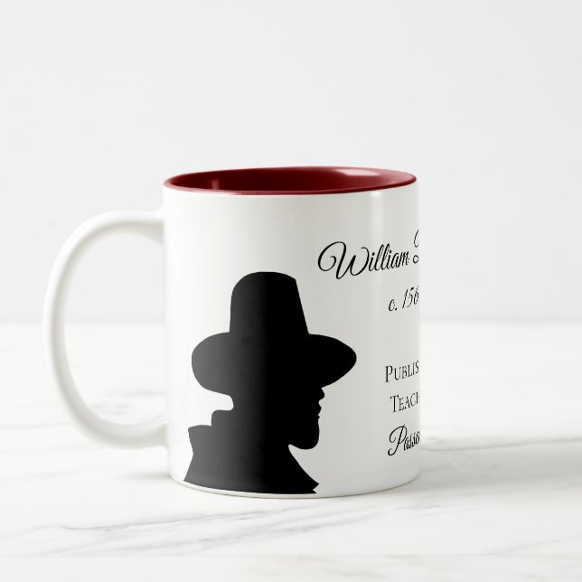 Taza del descendiente de Guillermo Brewster (Izquierda)