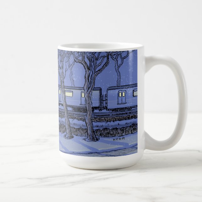 Taza del día de fiesta de Arf-Arf Rockaway (Derecha)