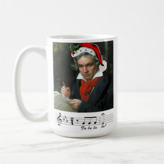 Taza del día de fiesta de Beethoven