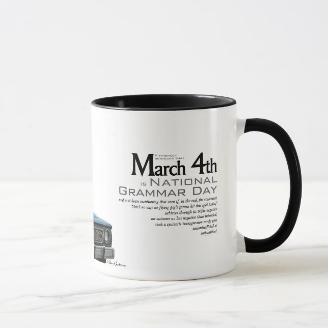 Taza del día de la gramática (Derecha)