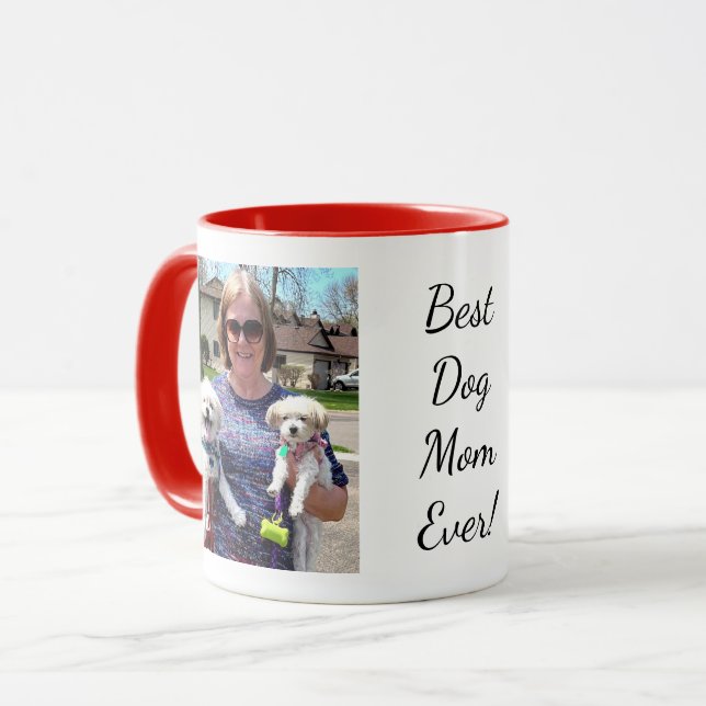 Taza del Día de la Madre con Texto (Anverso izquierdo)