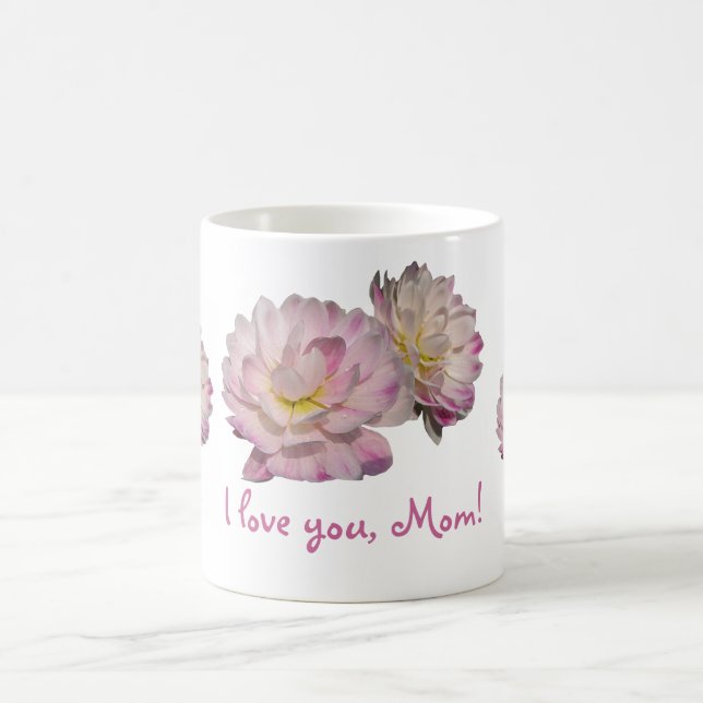 Taza del Día de la Madre de la dalia (Centro)