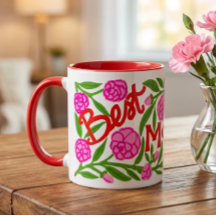 Taza del Día de la Madre 'Mejor Mamá del Mundo' de