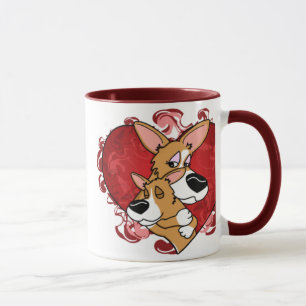 Taza del día de madre del Corgi