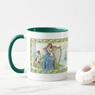 Taza del día de San Patricio Erin Mavourneen