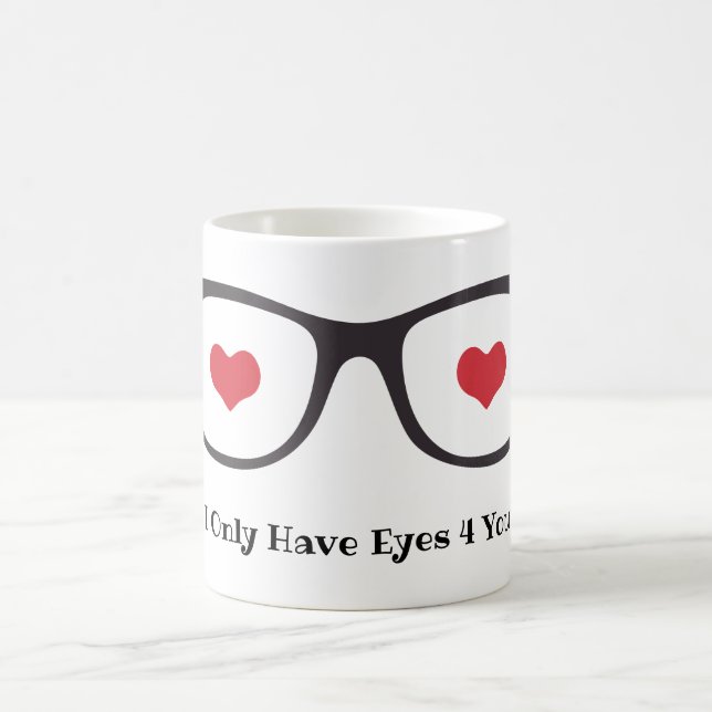 Taza del día de San Valentín - ojos para usted (Centro)