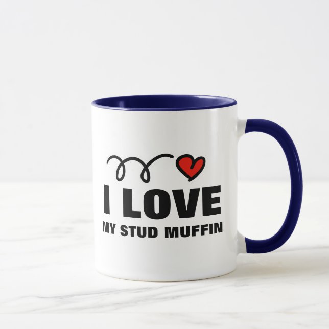 Taza del día de San Valentín para el amor de los (Derecha)