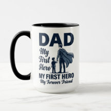 Taza del Día del Padre: Mi Primer Héroe