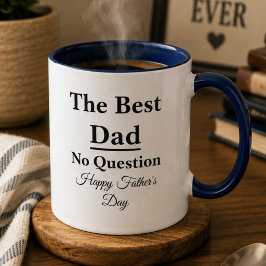 Taza del Día del Padre para el Mejor Papá sin Disc