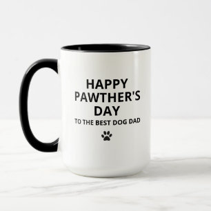 Taza del Día del Padre para Papá Perro, Taza de Ma