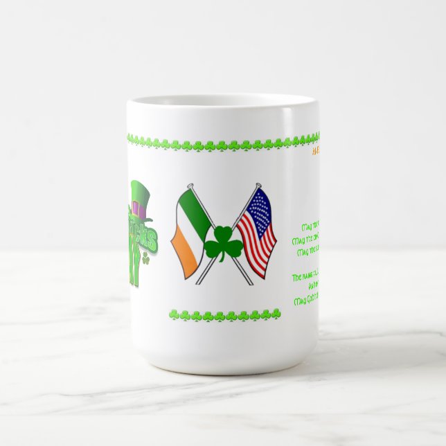 Taza del día del St Patricks (Centro)