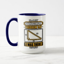 Taza del Día del Teorema de Pitágoras