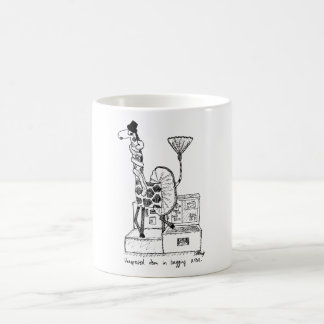 Taza del dibujo animado - artículo inesperado
