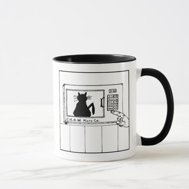 Taza del dibujo animado de la microonda de los (Derecha)