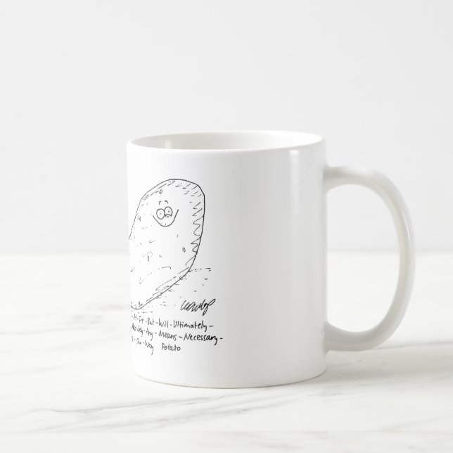 Taza del dibujo animado de las (Derecha)