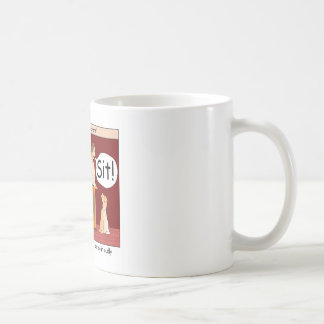 Taza del dibujo animado de los Whisperers del