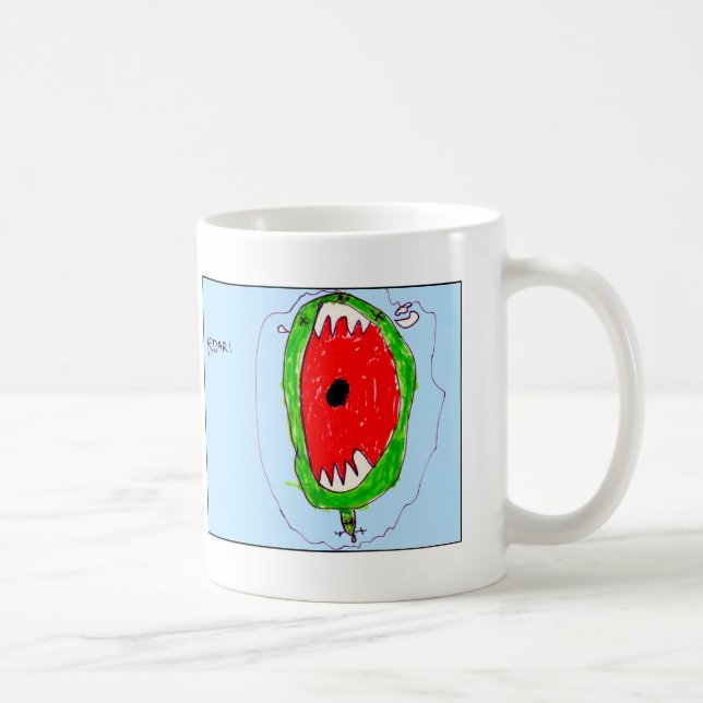 taza del Dino-rugido (Derecha)
