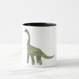Taza del dinosaurio del Brontosaurus
