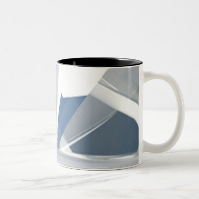 Taza del diseño del arte abstracto (Derecha)
