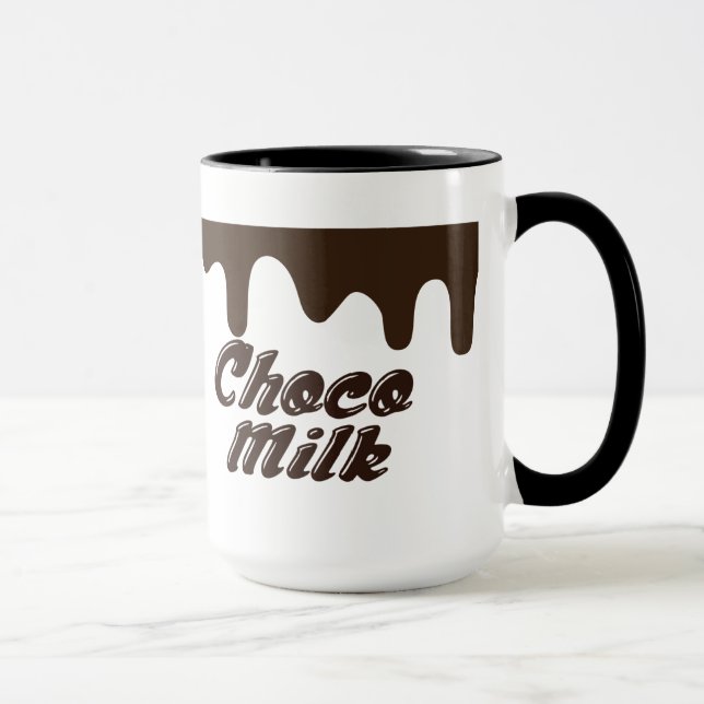 Taza del diseño del chocolate caliente (Derecha)