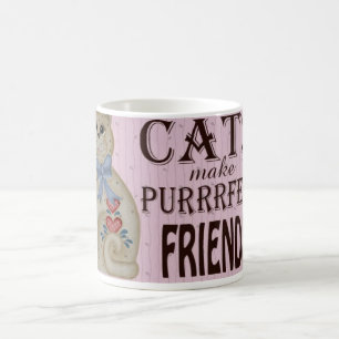 Taza del diseño del gato